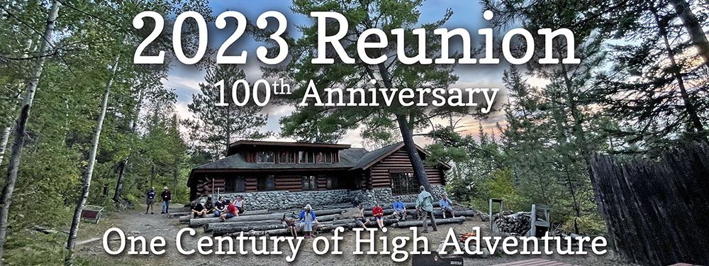 2023 Reunion - 100th Anniversary - One Century of High Adventure